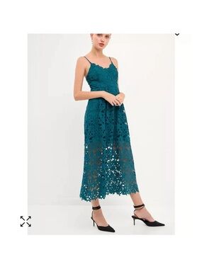ASTR the Label | Lace Midi Dress | Spring & Summer Wedding Guest
